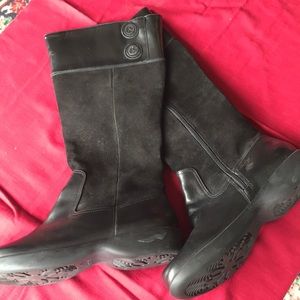 Knee High Black Dansko Boots 40 EUC